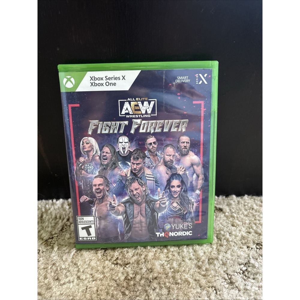 AEW: Fight Forever (Microsoft Xbox Series X, 2023) All Elite Wrestling Complete